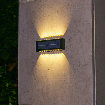 Simplicity Rectangular ABS PVC LED Wall Sconce Lamp