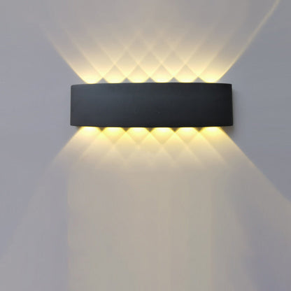 Waterproof Aluminium Iron Acrylic LED Wall Sconce Lamp
