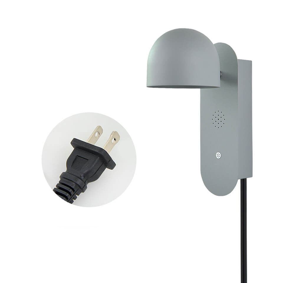Solid Round Head Voice Control Acrylic LED Wall Sconce Lamp