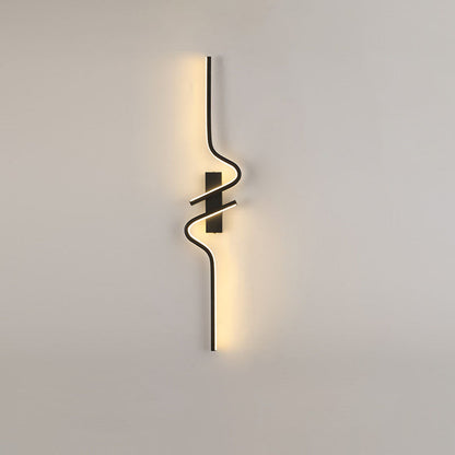 Creative Strip Aluminum Silicon Gel LED Wall Sconce Lamp