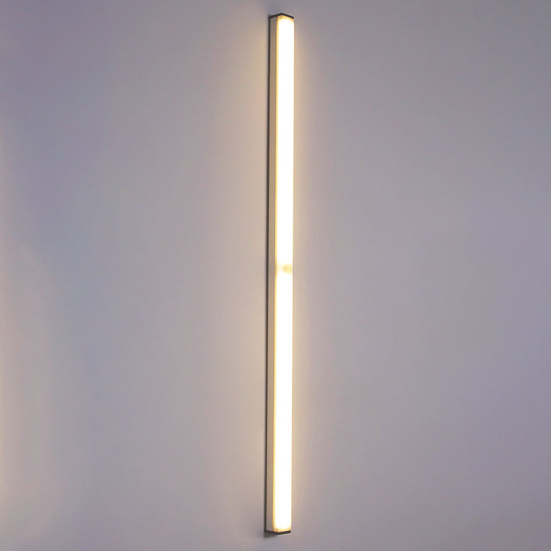 Simplicity Cylinder Aluminum Acrylic LED Wall Sconce Lamp