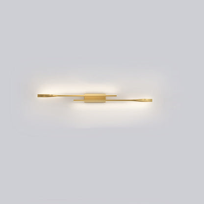 Aluminum Straight Line Silicone LED Wall Sconce Lamp