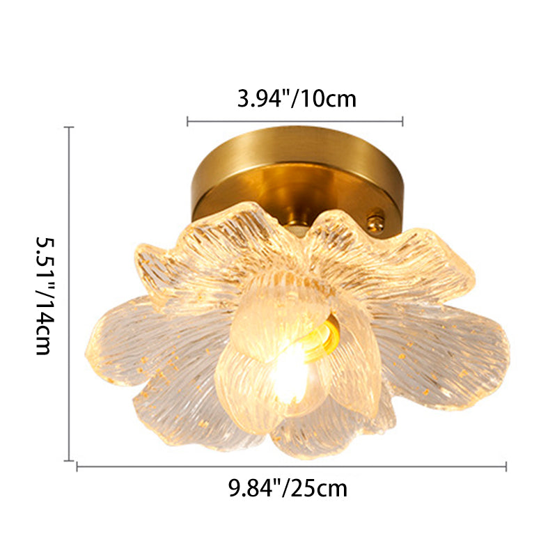 Traditional Petal Ceiling Light