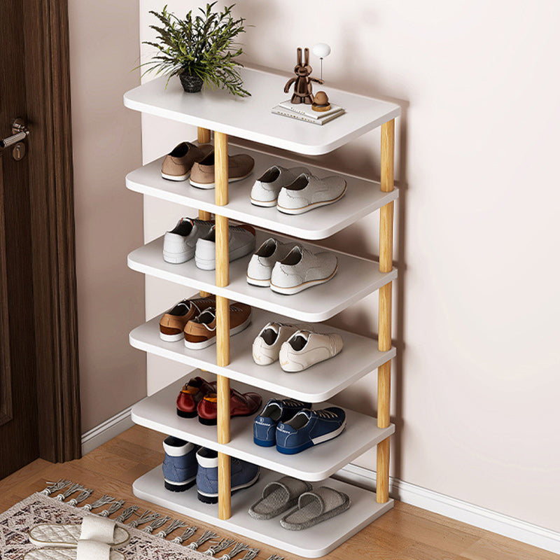 Modern Minimalist Wood Shoe Rack