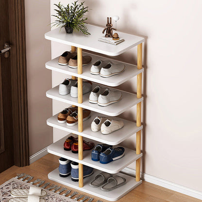 Modern Minimalist Wood Shoe Rack