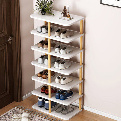 Modern Minimalist Wood Shoe Rack