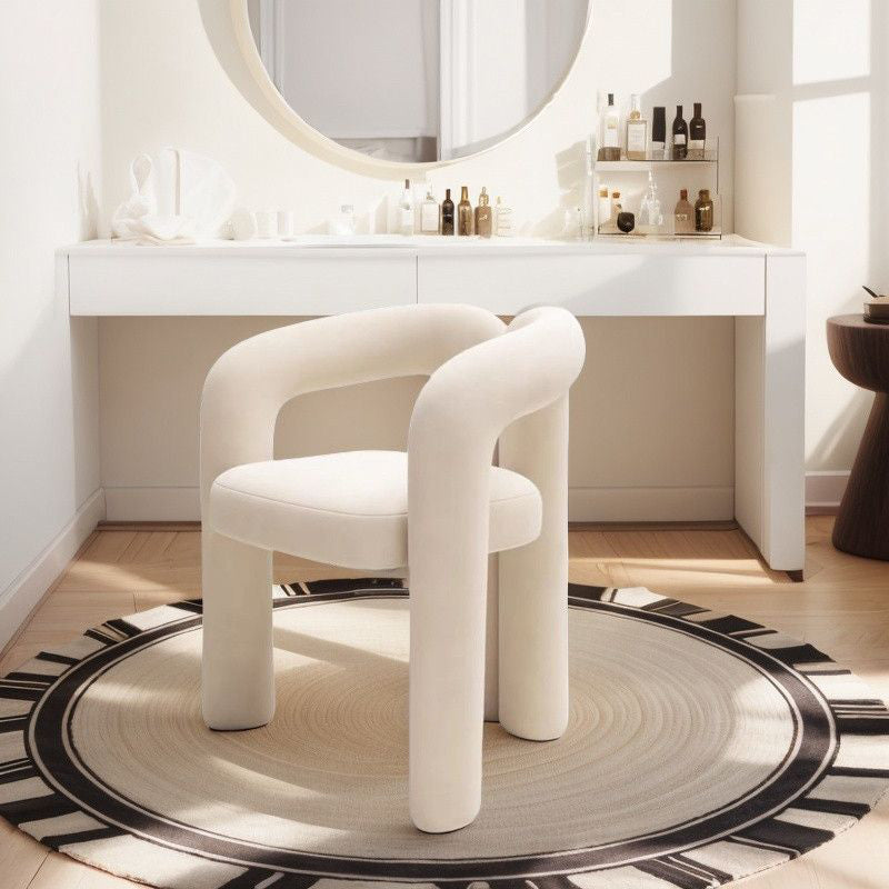 Contemporary Iron Vanity Stool