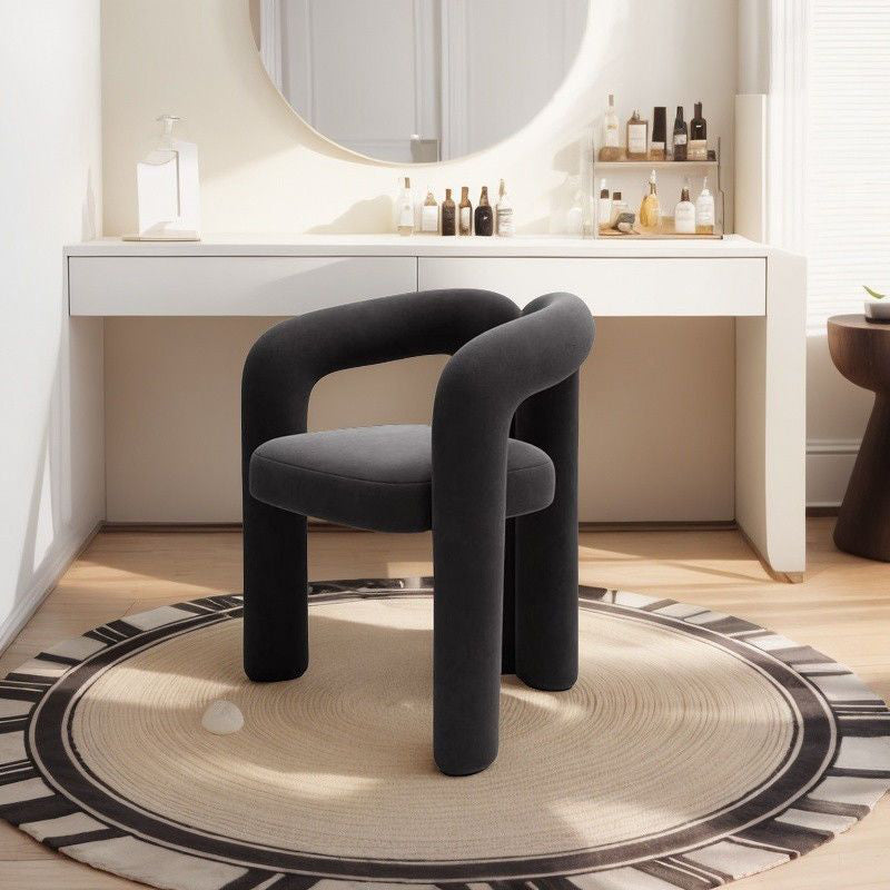 Contemporary Iron Vanity Stool