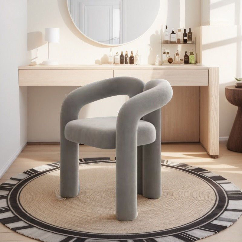 Contemporary Iron Vanity Stool