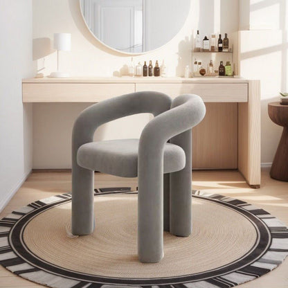 Contemporary Iron Vanity Stool