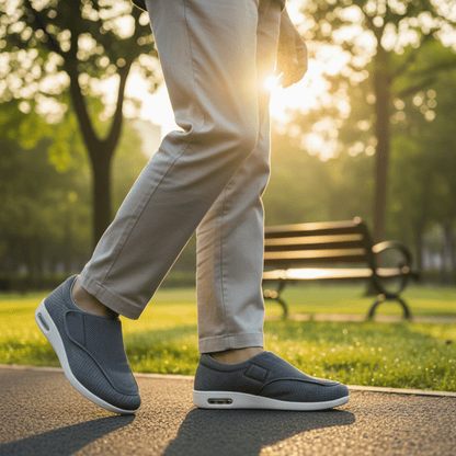 Extra Wide Comfort Walking Shoes, Memory Foam