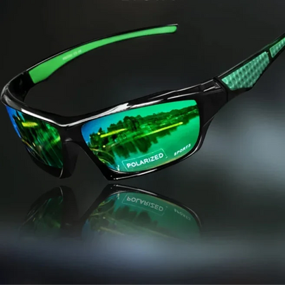 Polarized Round Sunglasses, UV400, Metal Frame