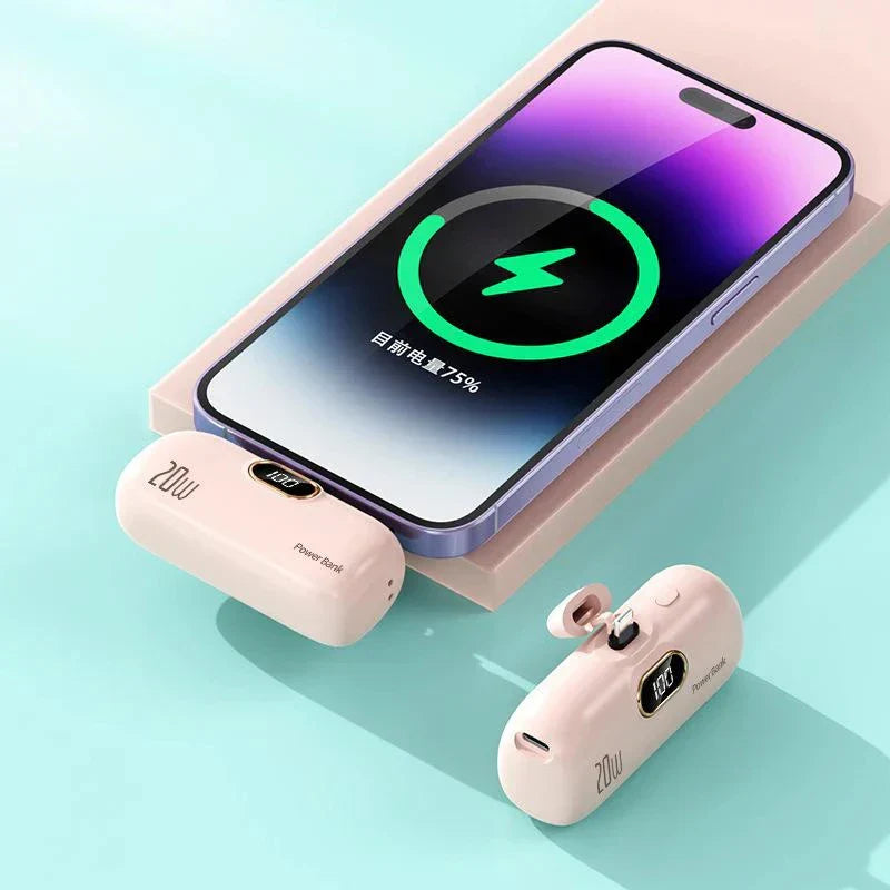 30000mAh Power Bank with LED Display & Dual Ports