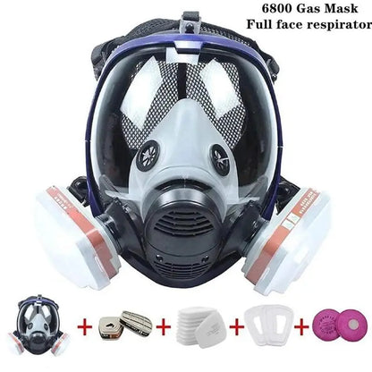 Full Face Respirator Mask with Visor