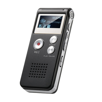 Portable Audio Recorder with WAV Playback