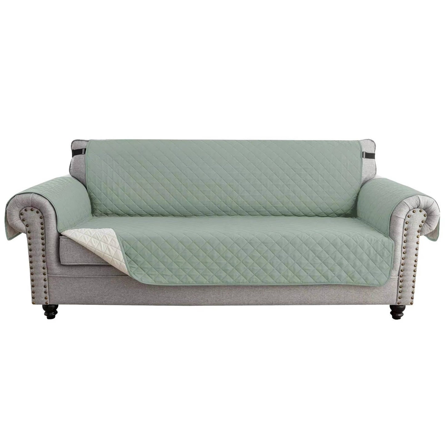 Reversible Sofa Cover for 3 Cushion Couch