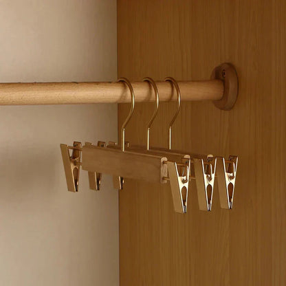 Wide Shoulder Camphor Wood Hangers, Set of 2