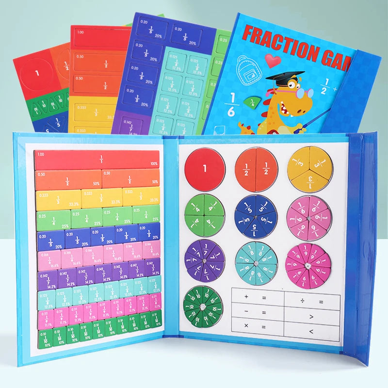 Magnetic Fraction Learning Book