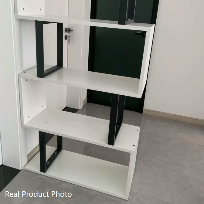 Contemporary Geometric Bookshelf