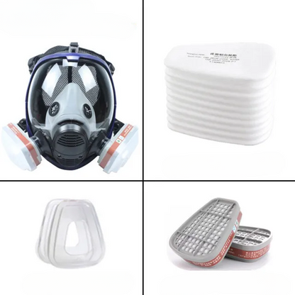 Full Face Respirator Mask with Visor