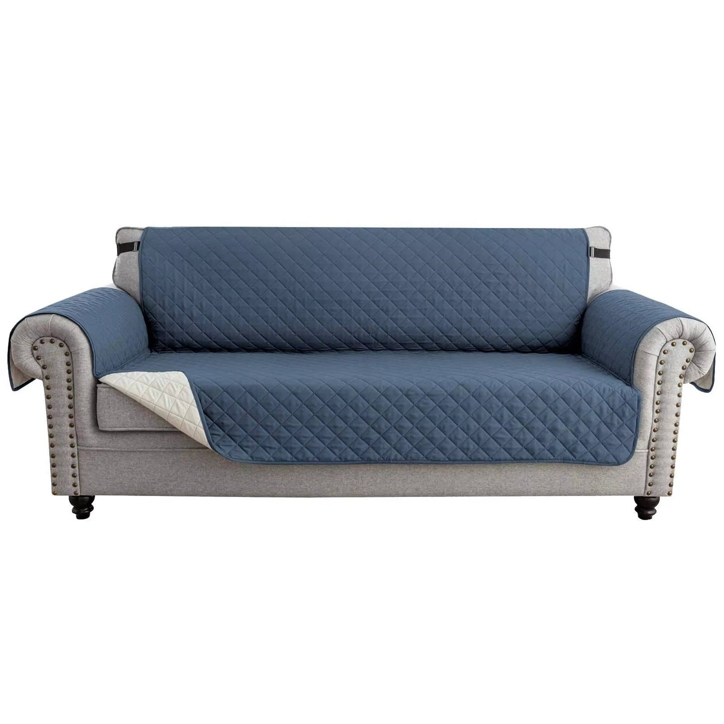 Reversible Sofa Cover for 3 Cushion Couch