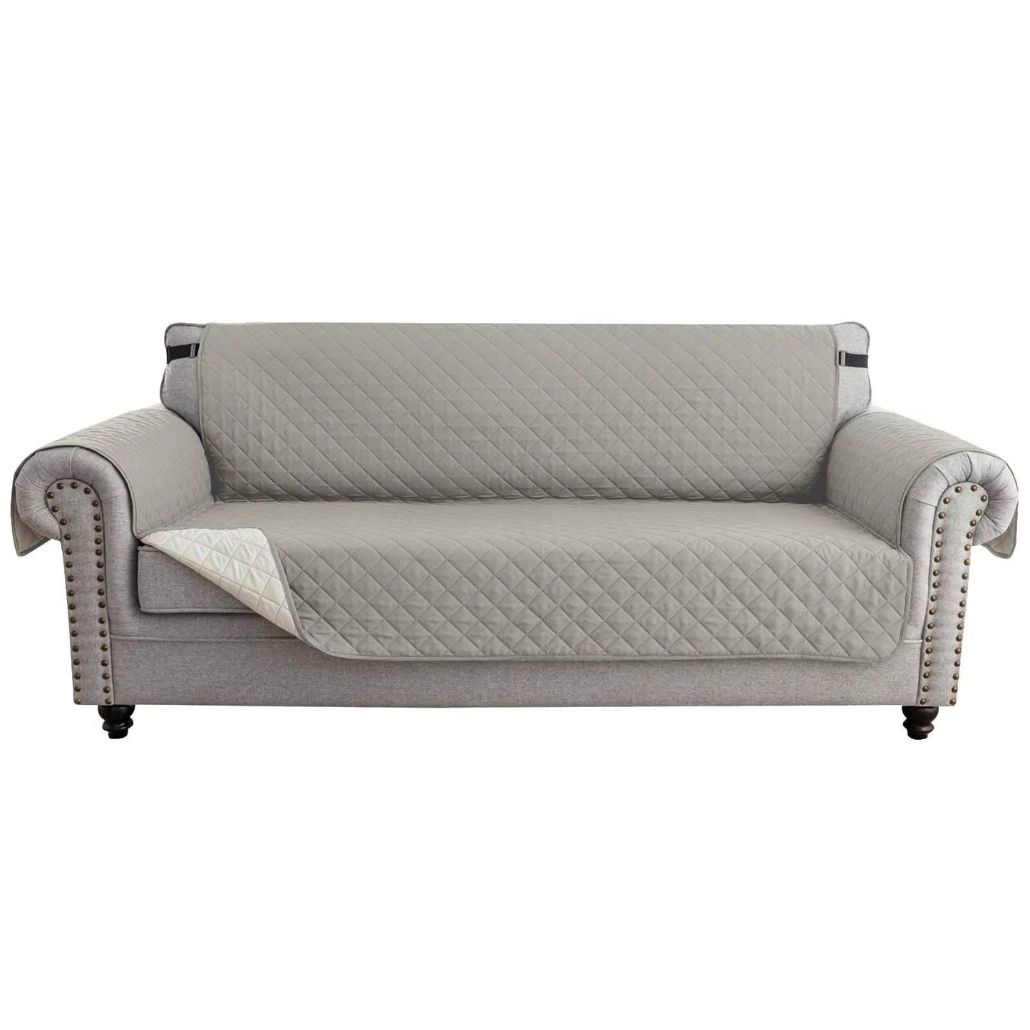 Reversible Sofa Cover for 3 Cushion Couch
