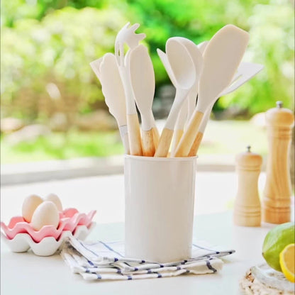 Silicone Kitchen Utensil Set, 12-Piece