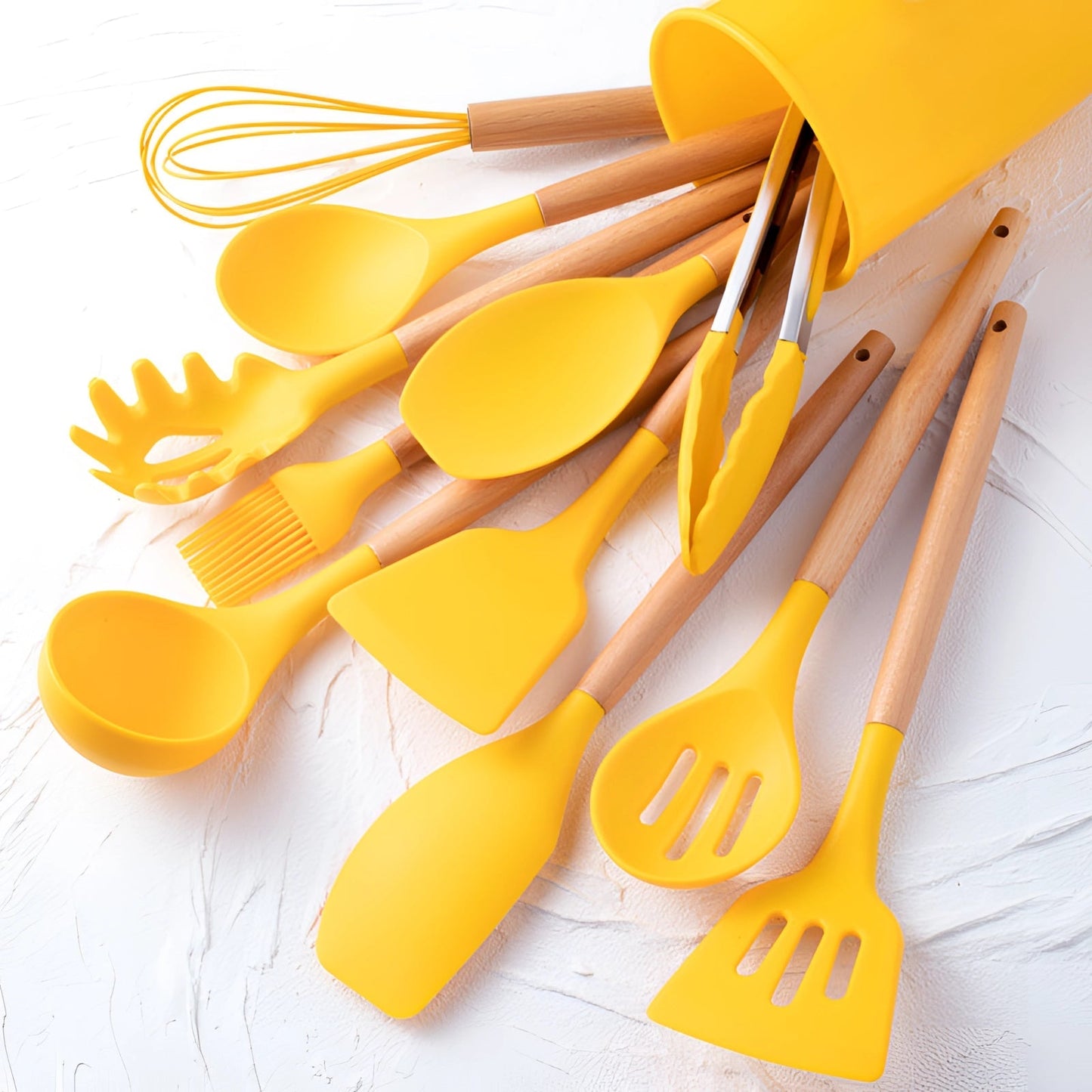Silicone Kitchen Utensil Set, 12-Piece