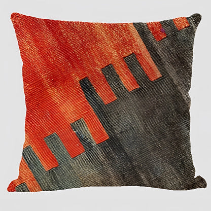 Bohemian Linen Cushion Cover, 17.7in Square