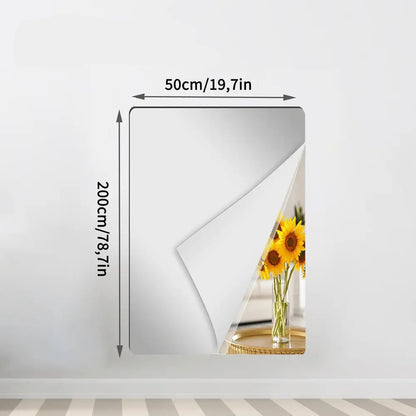 Self-Adhesive Mirror Film, Shatterproof
