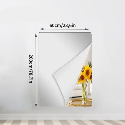 Self-Adhesive Mirror Film, Shatterproof