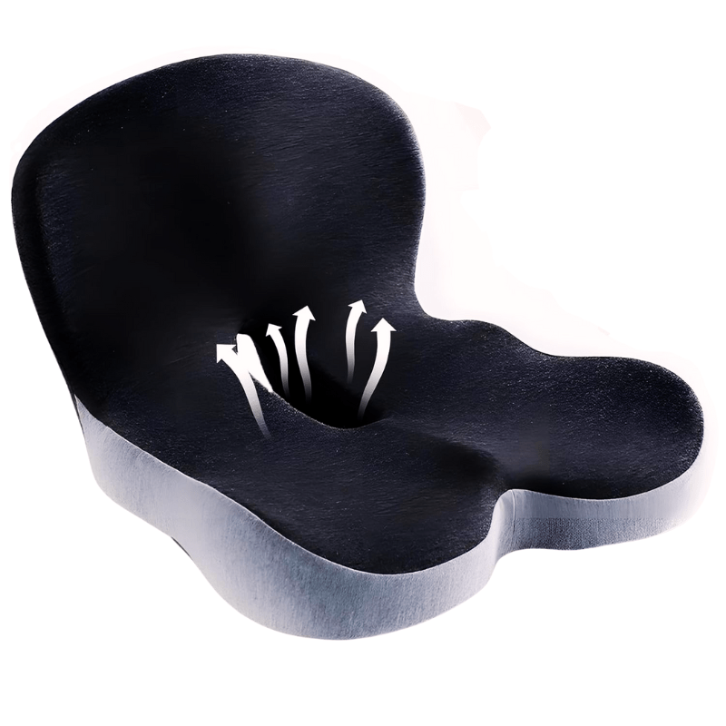 Memory Foam Seat Cushion with Non-Slip Base