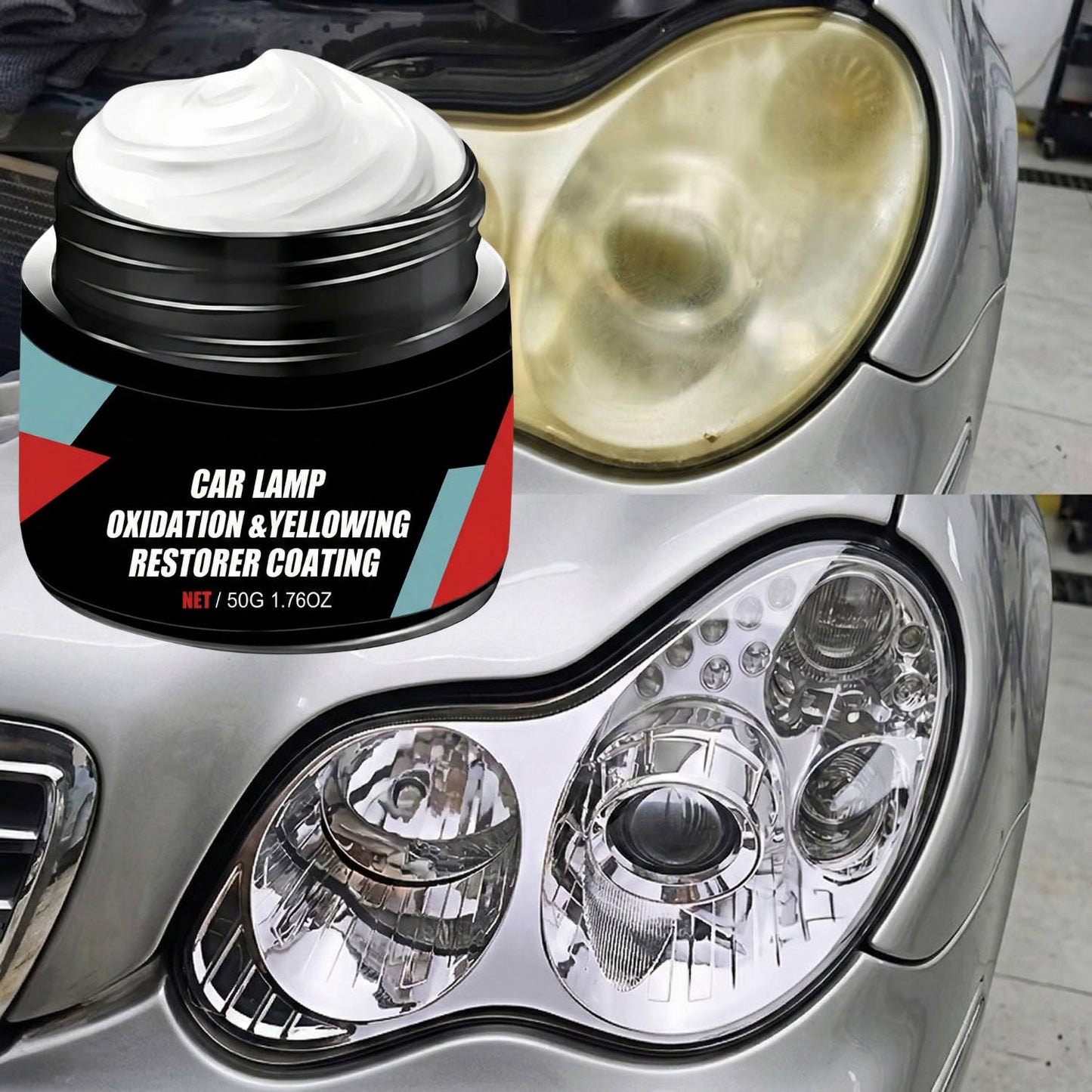 Headlight Restoration Repair Kit, 2-Pack
