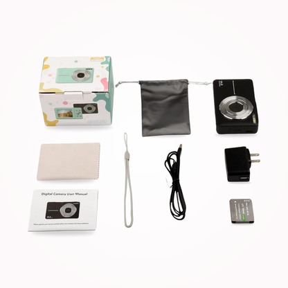 Retro Digital Camera with 1080p Video