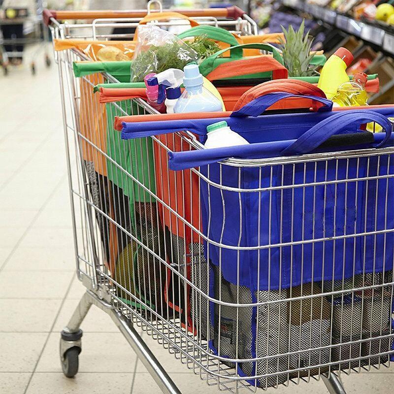 Reusable Trolley Shopping Cart Bags
