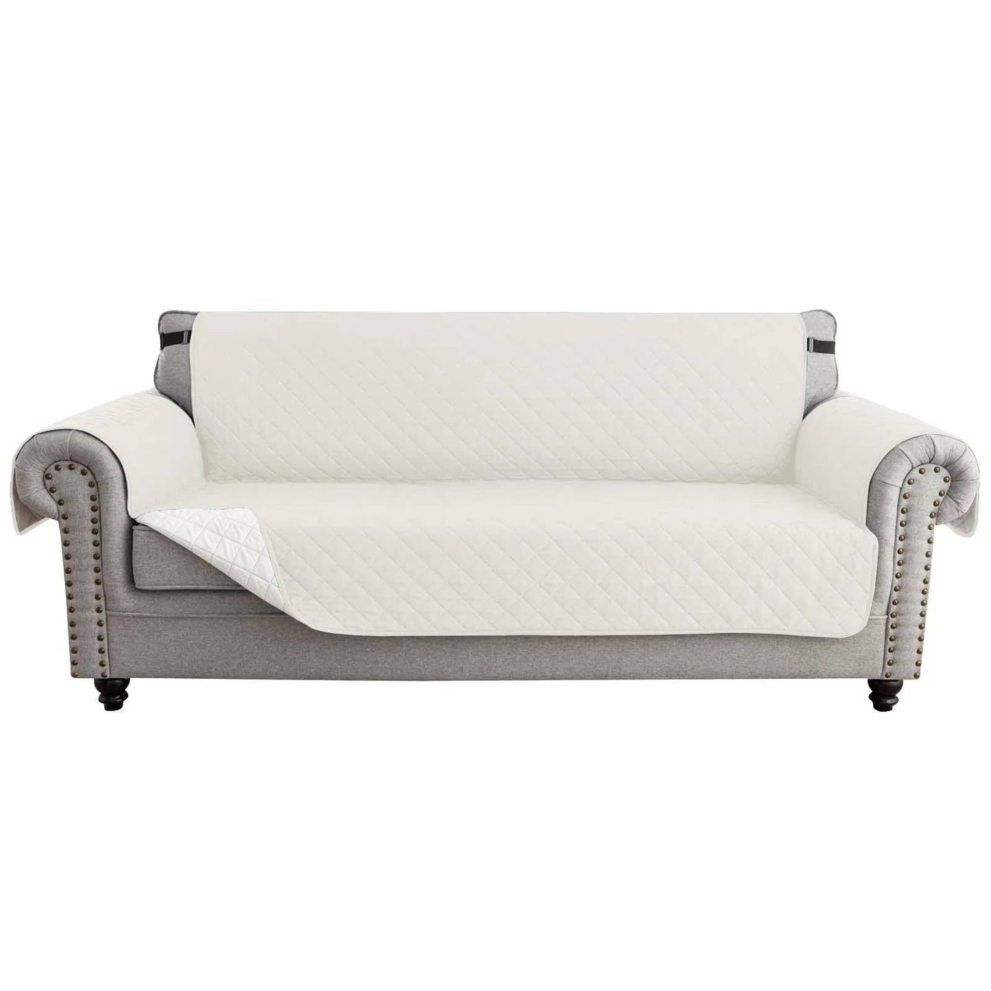 Reversible Sofa Cover for 3 Cushion Couch