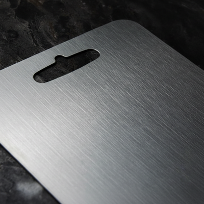Titanium Cutting Board with Rounded Edges