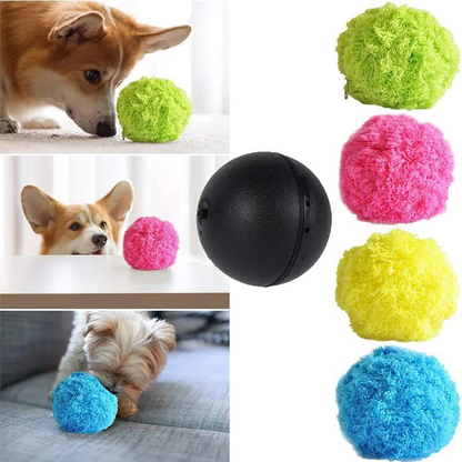 Interactive Dog Toy Ball with Random Rolling Action