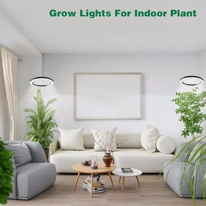 Full Spectrum LED Grow Ring Light with Stand
