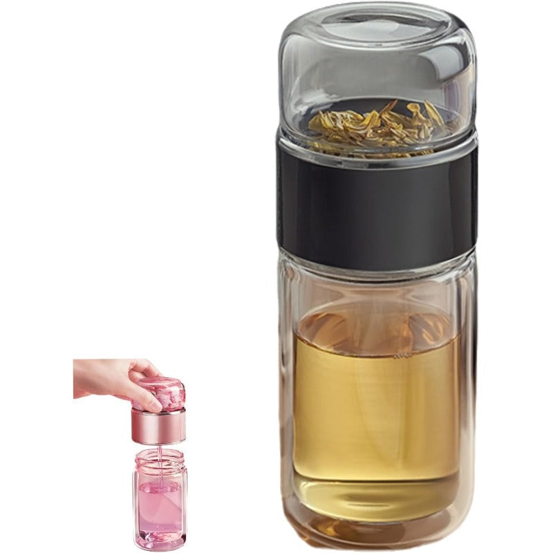 Glass Tea Infuser Bottle