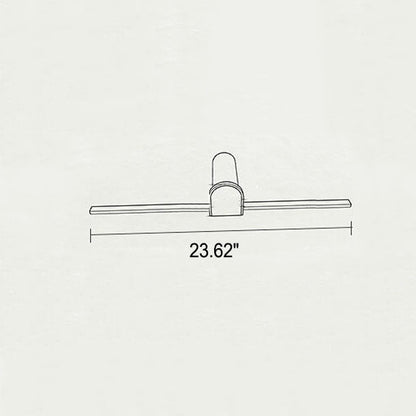 Minimalist Long Geometric Vanity Light LED Wall Sconce Lamp