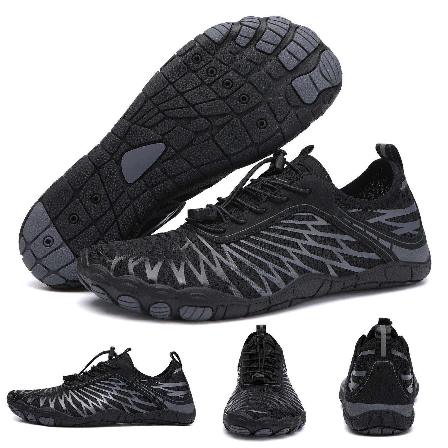 Wide Toe Box Barefoot Shoes, Zero Drop Sole