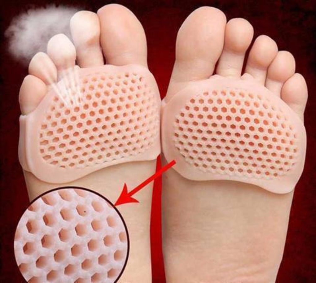 Metatarsal Gel Pads, Washable, Set of 2