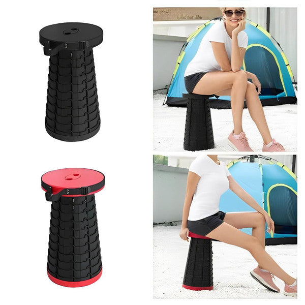 Ultra Light Retractable Folding Stool