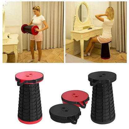 Ultra Light Retractable Folding Stool