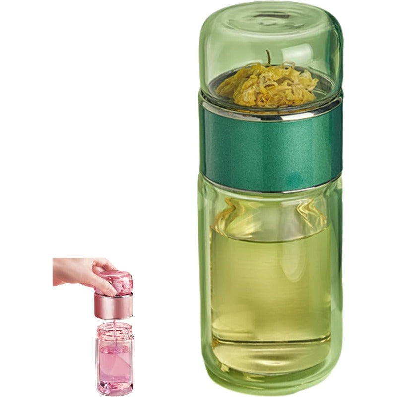 Glass Tea Infuser Bottle