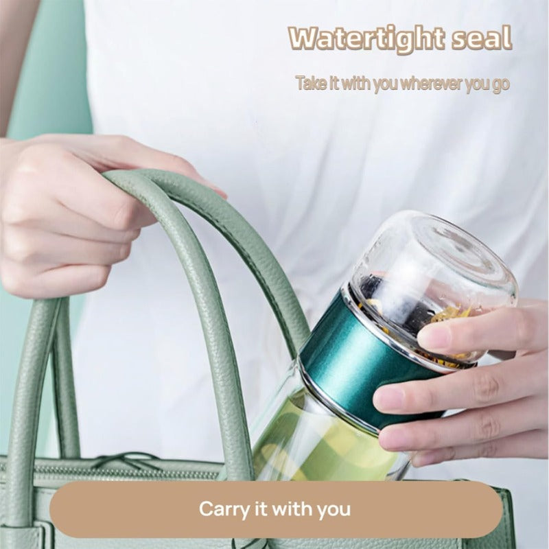 Glass Tea Infuser Bottle
