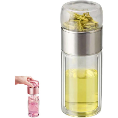 Glass Tea Infuser Bottle