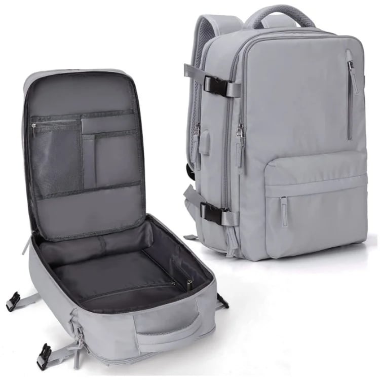 Women's 35L Travel Backpack with USB Port