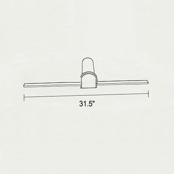 Minimalist Long Geometric Vanity Light LED Wall Sconce Lamp